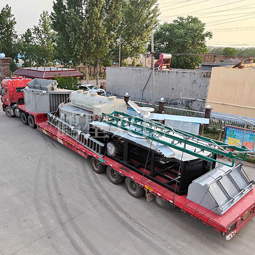 雙民環保118立方米發酵罐裝車發貨！